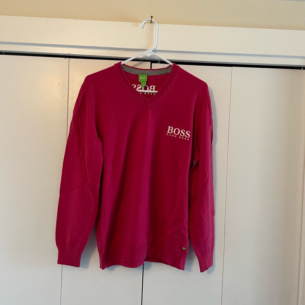 Hugo Boss green label tour issue golf sweater size L